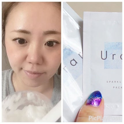 ちっちみ on LIPS 「🕊𓂃𓈒𓏸スキンケアユレイルスパークリングマスクツヤツヤ肌見よ..」(5枚目)