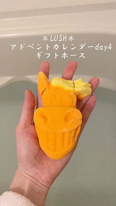 ラッシュ ギフトホースのクチコミ「＊LUSH＊ 
LUSH アドベントカレンダーday4
ギフトホース ¥730


数量限定の.....」（1枚目）