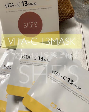 VITA-C13 MASK/MERIKIT/シートマスク・パックの動画クチコミ1つ目