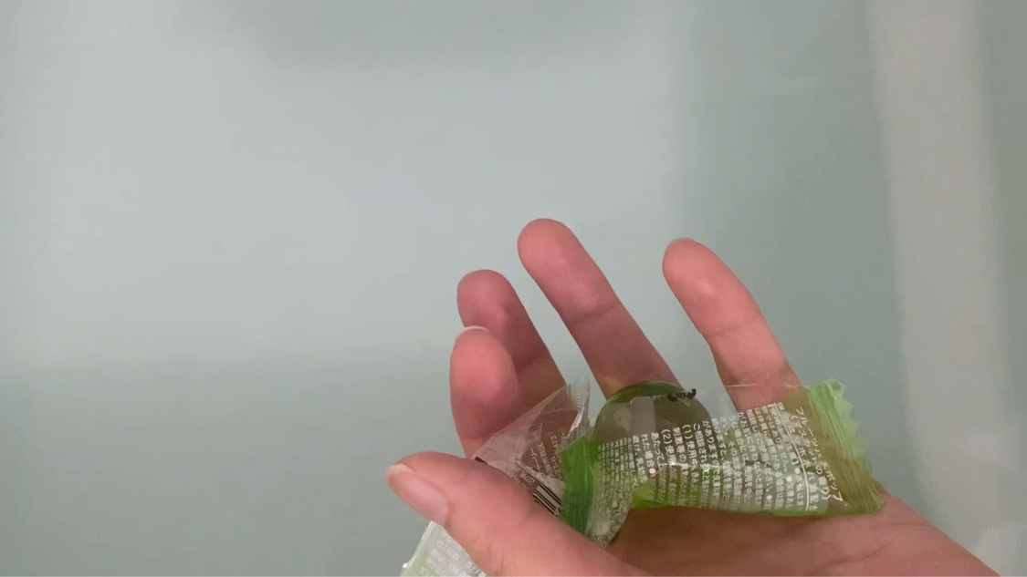 フルーツバスポップ マスカットの香り/charley/保湿系入浴剤を使ったクチコミ（3枚目）