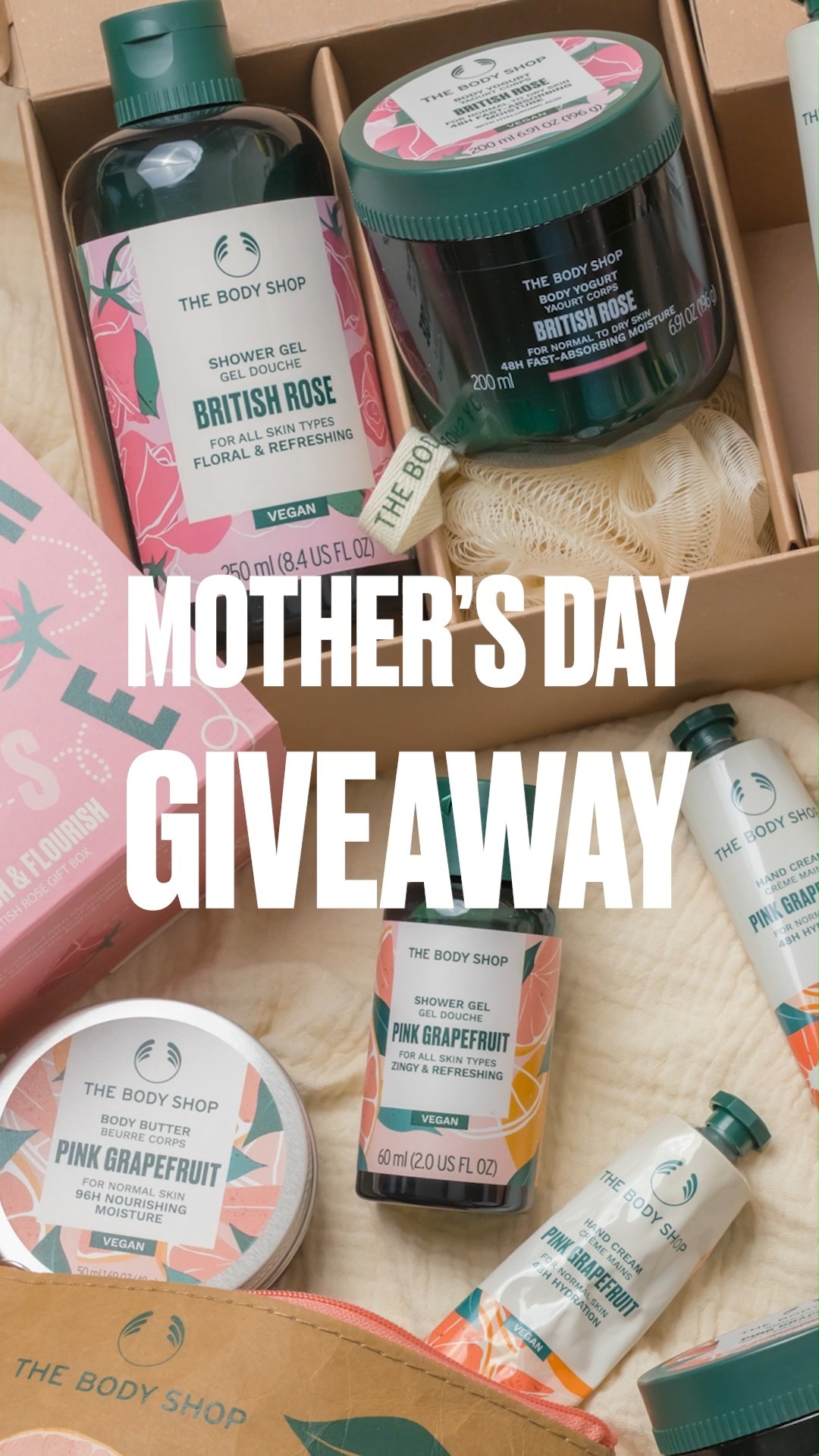 ミニボディケアギフト ピンクグレープフルーツ/THE BODY SHOP/キット・セットの動画クチコミ1つ目