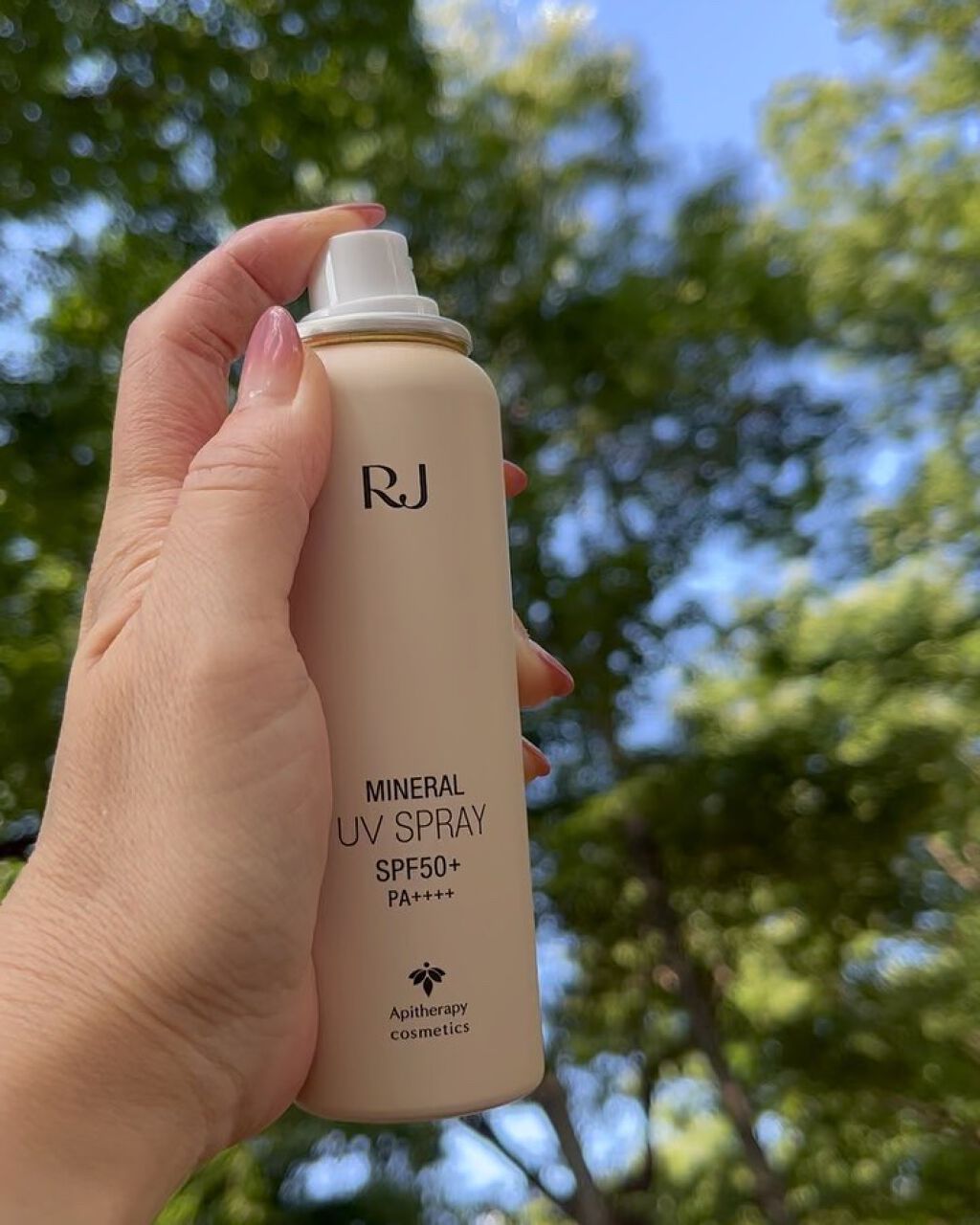 RJミネラル UV スプレー/アピセラピーコスメティクス/日焼け止めミスト・スプレーの動画クチコミ2つ目