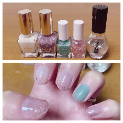 カラフルネイルズ/キャンメイク/マニキュアの人気ショート動画