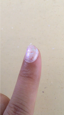 ネイル エナメル/ちふれ/マニキュアを使ったクチコミ（2枚目）