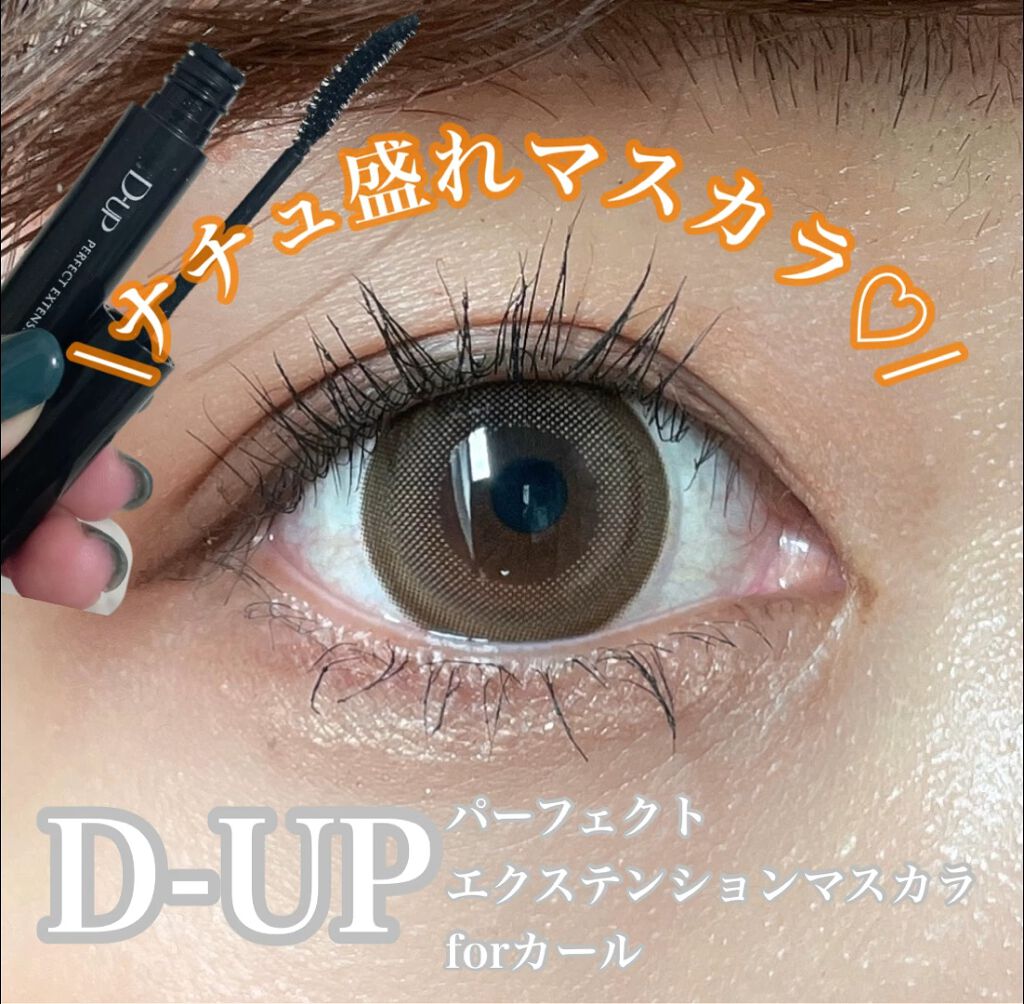 パーフェクトエクステンション マスカラ for カール ブラック / D-UP(ディーアップ) | LIPS