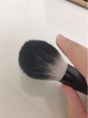 UR GLAM　POWDER BRUSH/U R GLAM/メイクブラシを使ったクチコミ（2枚目）