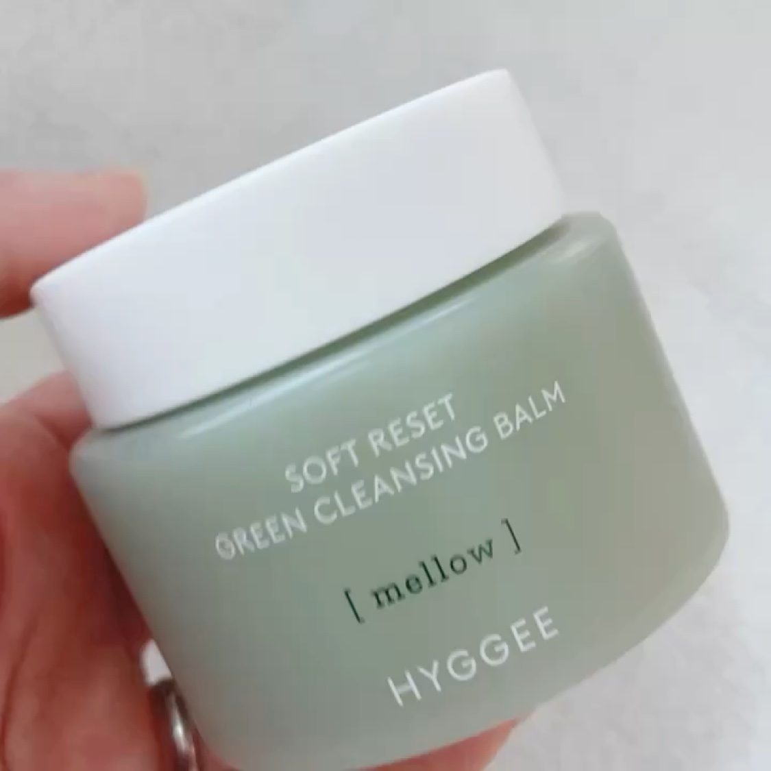 ソフトリセットグリーンクレンジングバーム/HYGGEE/クレンジングバームを使ったクチコミ（2枚目）
