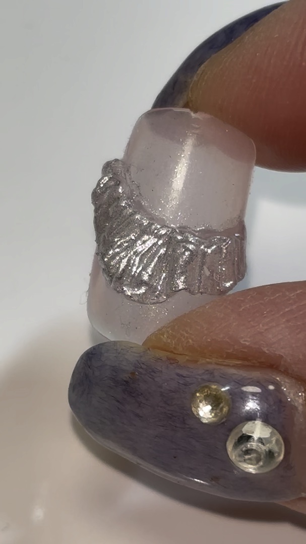 アイシングジェルネイル/セリア/ジェルネイルの人気ショート動画