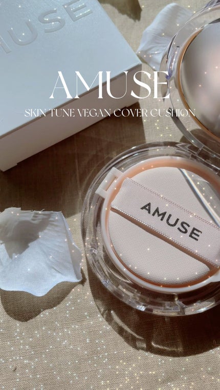スキンチューンヴィーガンカバークッション/AMUSE/クッションファンデーションの動画クチコミ5つ目