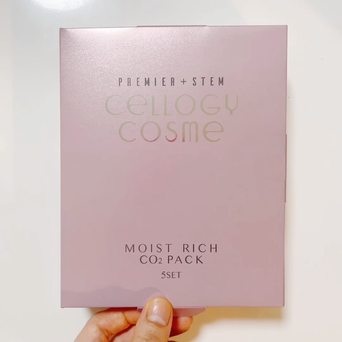 パック・フェイスマスク Cellogy Cosme Moist Rich CO2 Pack 5SET CELLOGY COSME (セルロジーコスメ)モイストリッチ炭酸パック