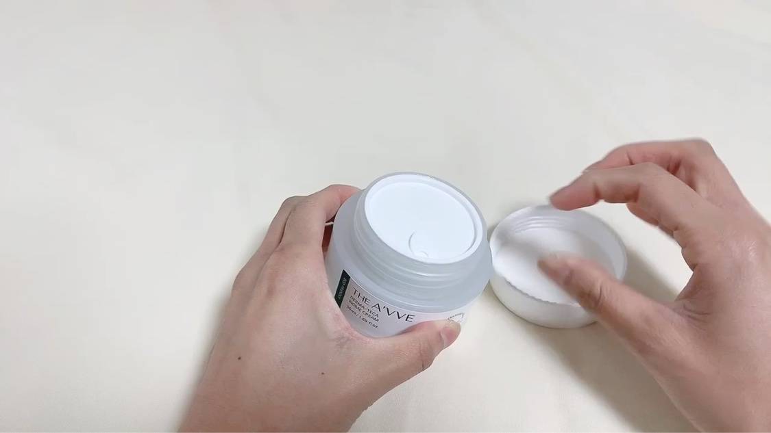 ダーマテカバイオームクリーム/THE A'VVE/フェイスクリームを使ったクチコミ（3枚目）