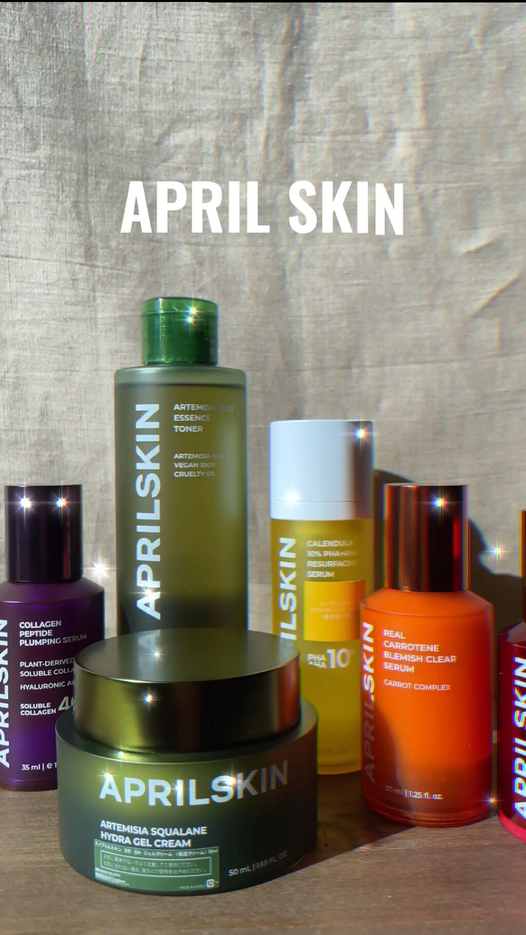 リアルカレンデュラ10%PHA+AHAセラム/APRILSKIN/美容液の動画クチコミ4つ目
