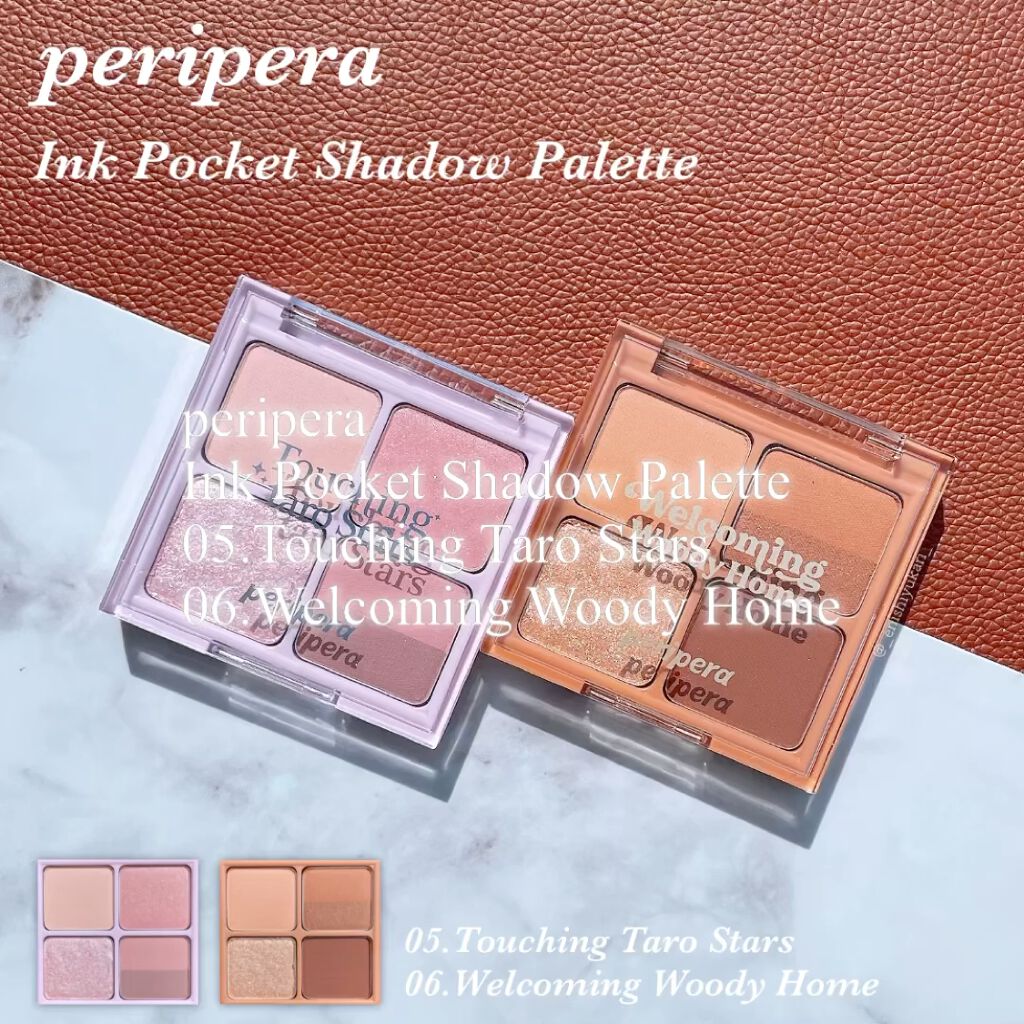 ペリペラ インク ポケット シャドウ パレット/PERIPERA/アイシャドウパレットを使ったクチコミ（1枚目）