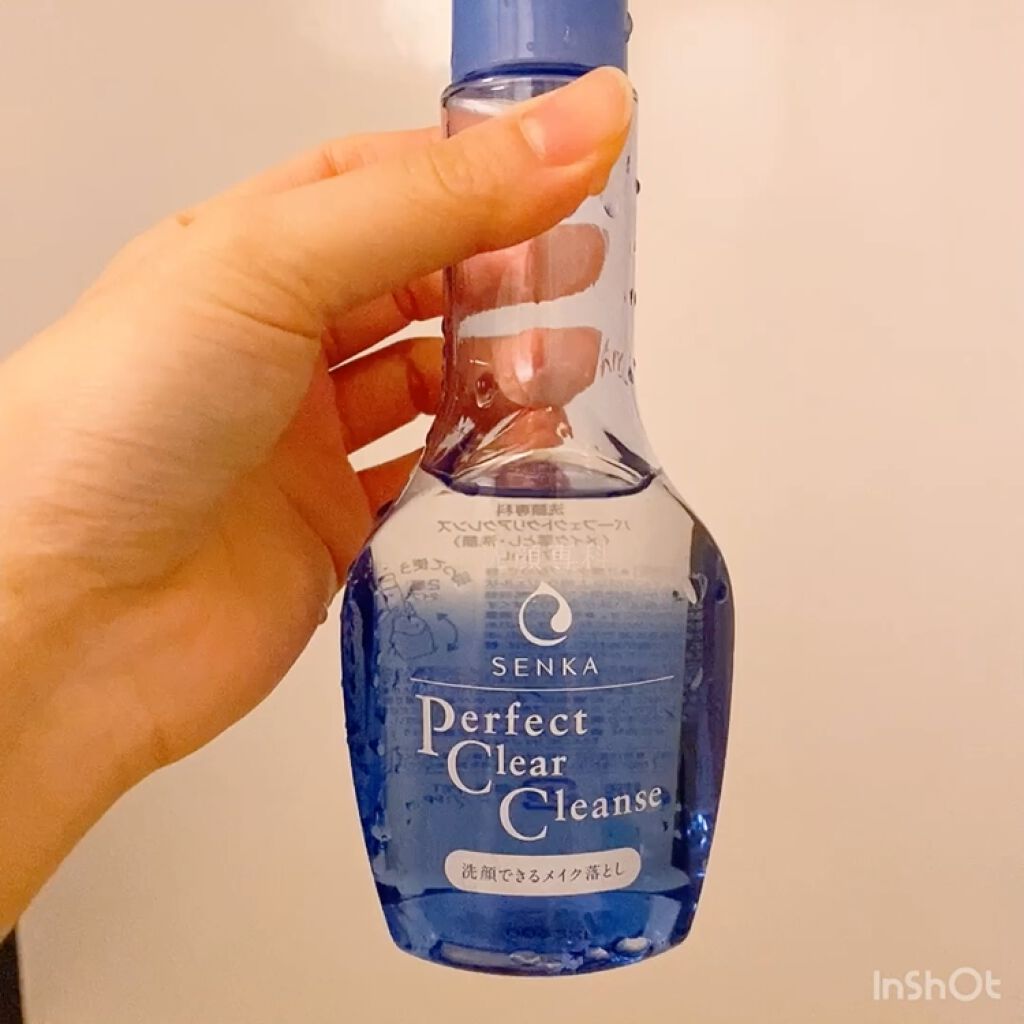洗顔専科　パーフェクトクリアクレンズ/SENKA（専科）/クレンジングジェルを使ったクチコミ（2枚目）