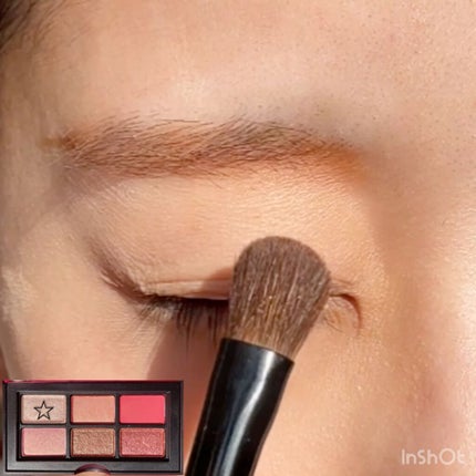 アンラップド ミニアイシャドーパレット ORGASM /NARS/アイシャドウパレットを使ったクチコミ(3枚目)