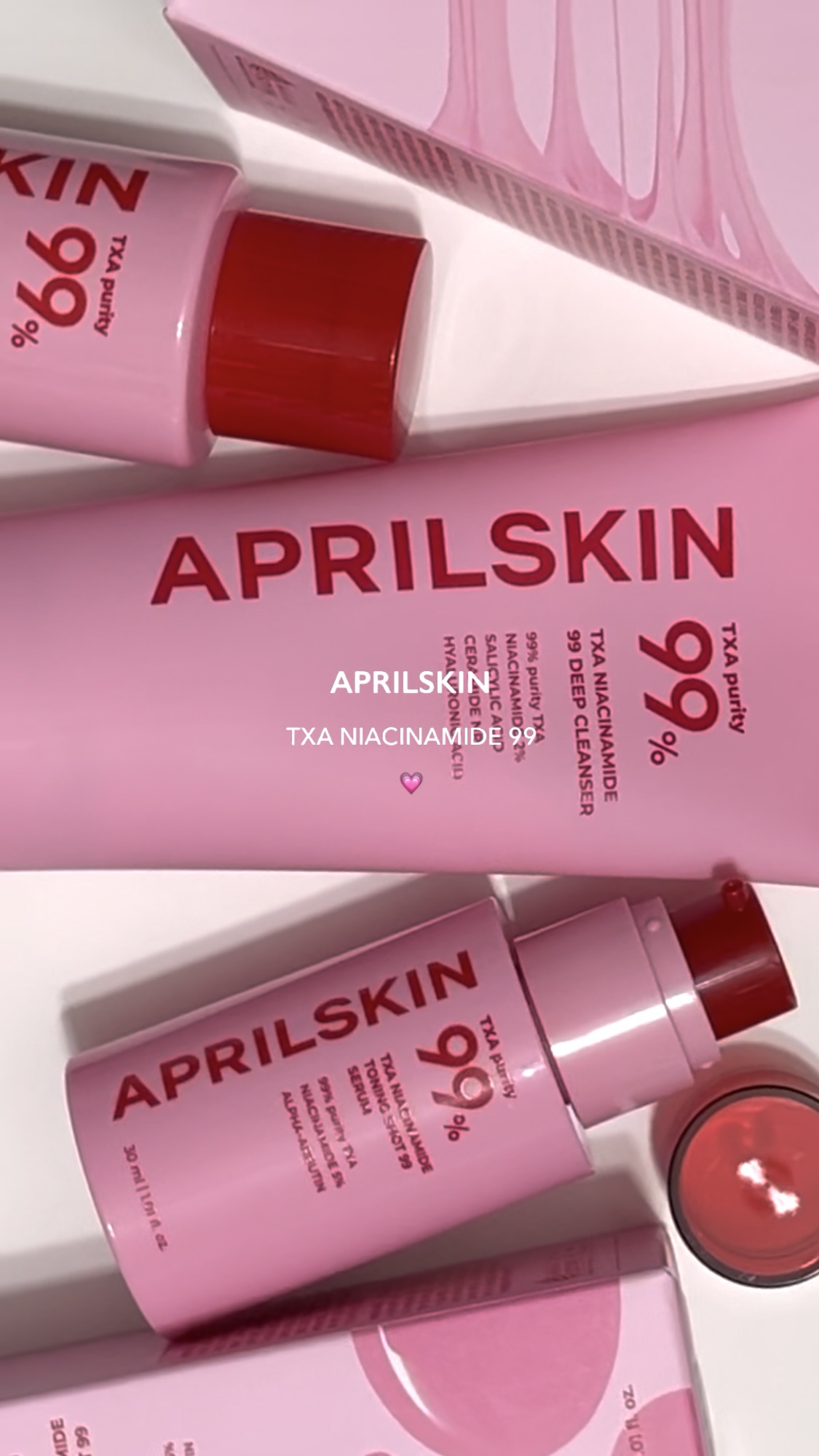 TXA99ミルキートナー/APRILSKIN/化粧水の人気ショート動画