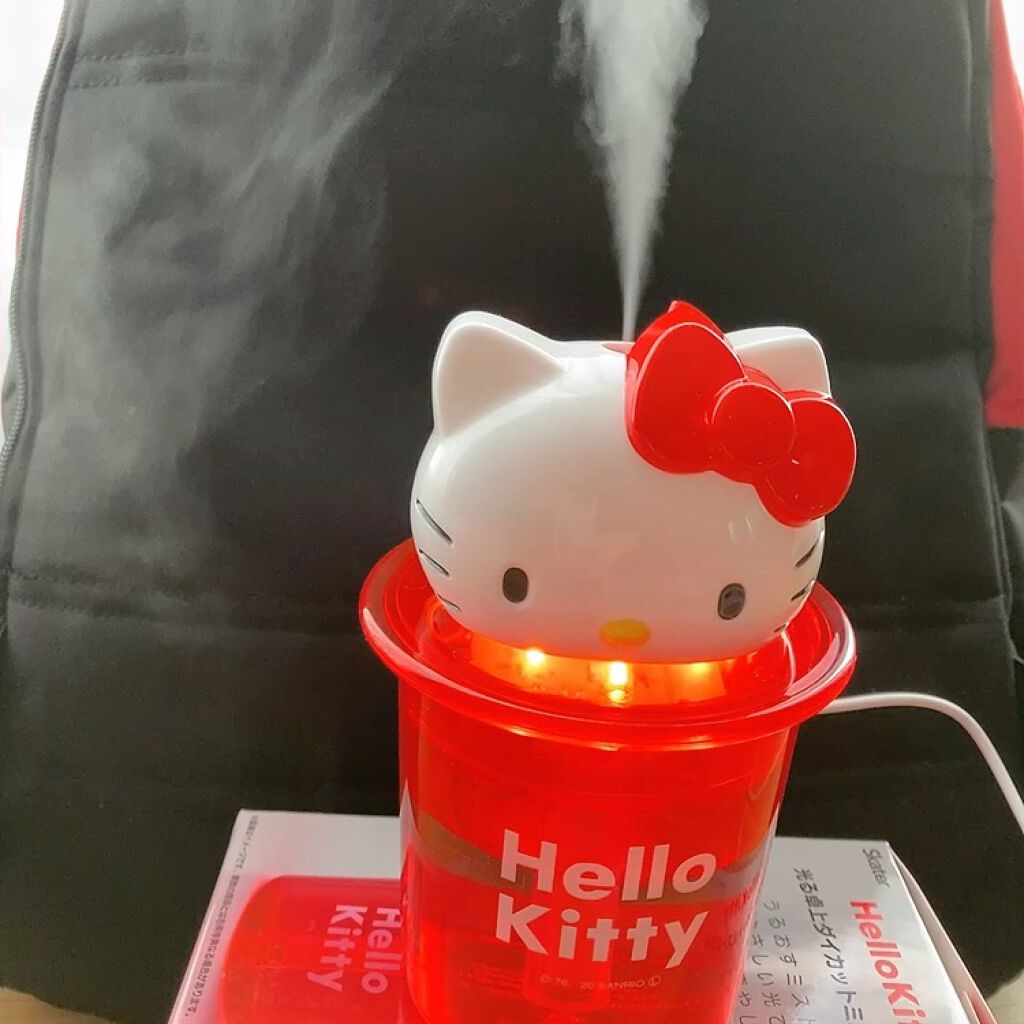 ライト付き加湿器/サンリオ/その他スキンケアグッズの動画クチコミ1つ目