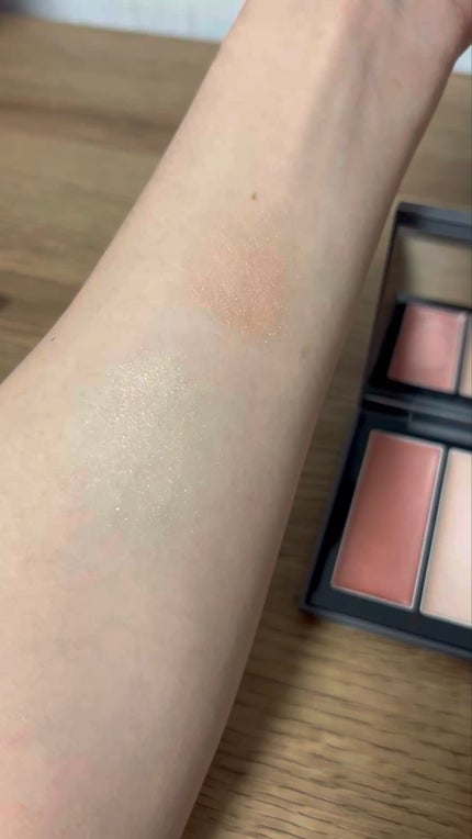 THREE シマリング グロー デュオ/THREE/クリームハイライトを使ったクチコミ(3枚目)