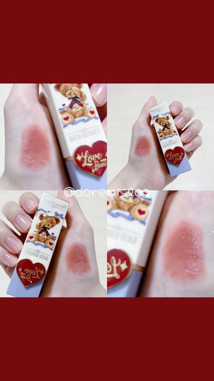 Love Bear リップスティック ツヤタイプ/FlowerKnows/口紅の人気ショート動画