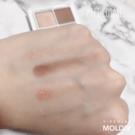 THE アイパレR/b idol/アイシャドウパレットを使ったクチコミ(3枚目)