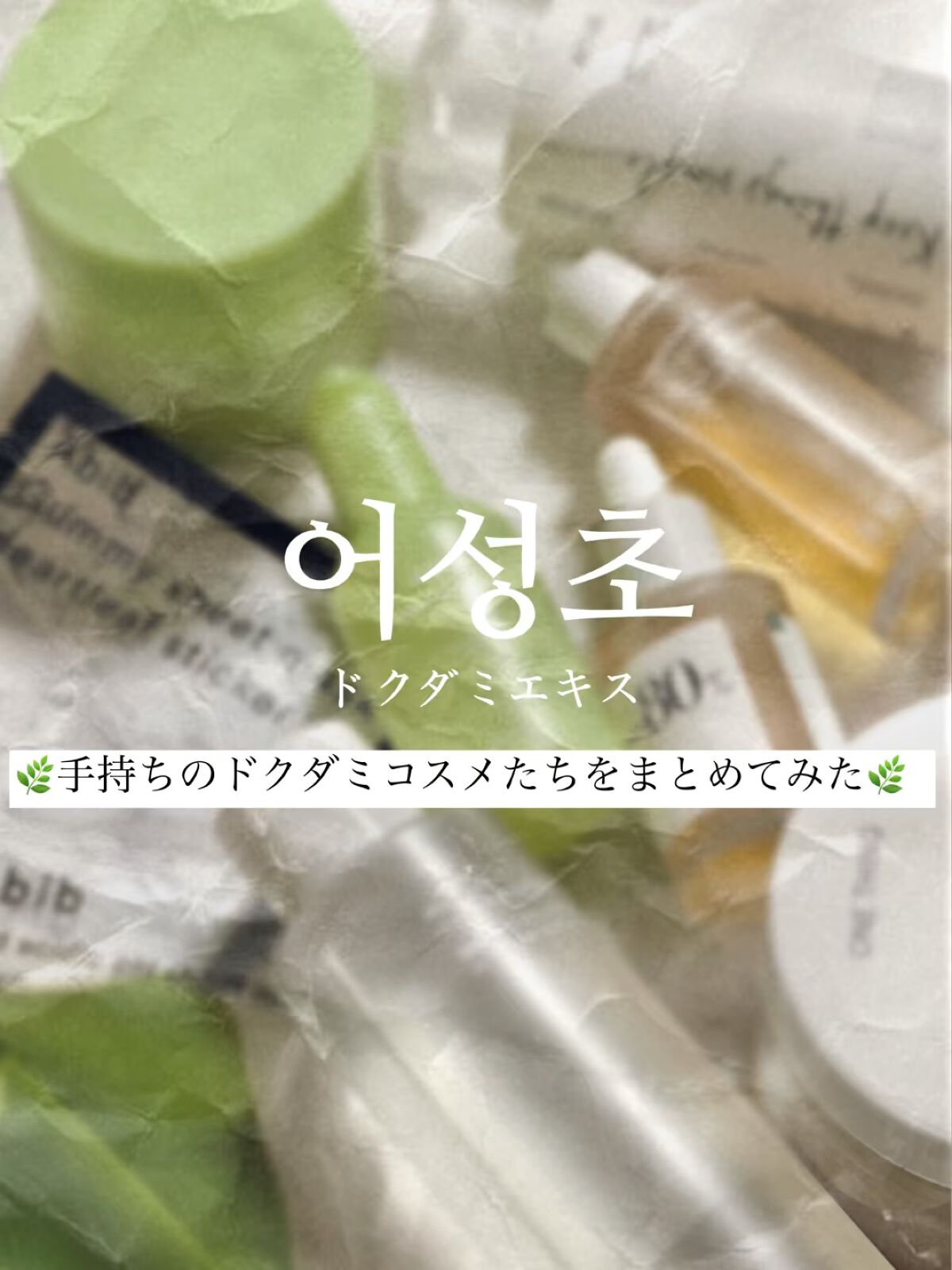 ドクダミ 77 スージングトナー/Anua/化粧水を使ったクチコミ（1枚目）