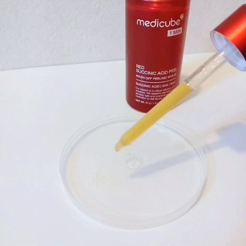レッドアクネピーリングセラム/MEDICUBE/美容液を使ったクチコミ（3枚目）