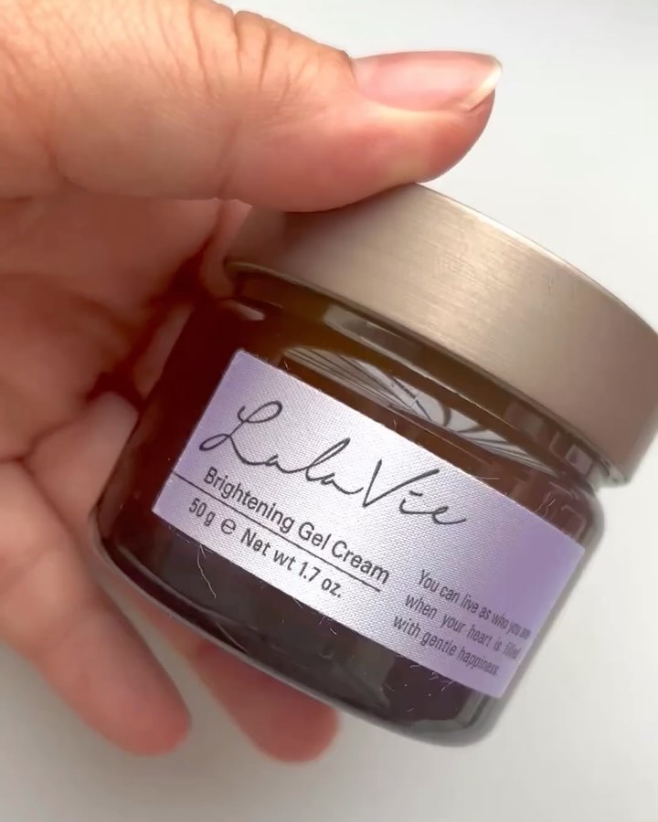 ブライトニング ジェル クリーム/Lala Vie/フェイスクリームの動画クチコミ2つ目