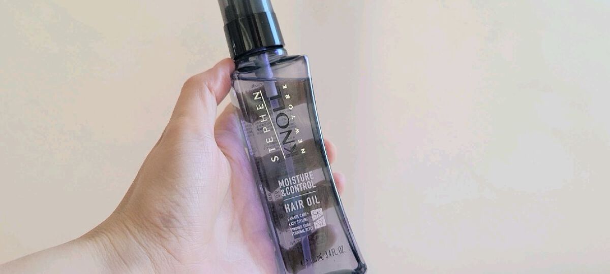 モイスチュアコントロール ヘアオイル Ｗ/スティーブンノル ニューヨーク/ヘアオイルの動画クチコミ4つ目