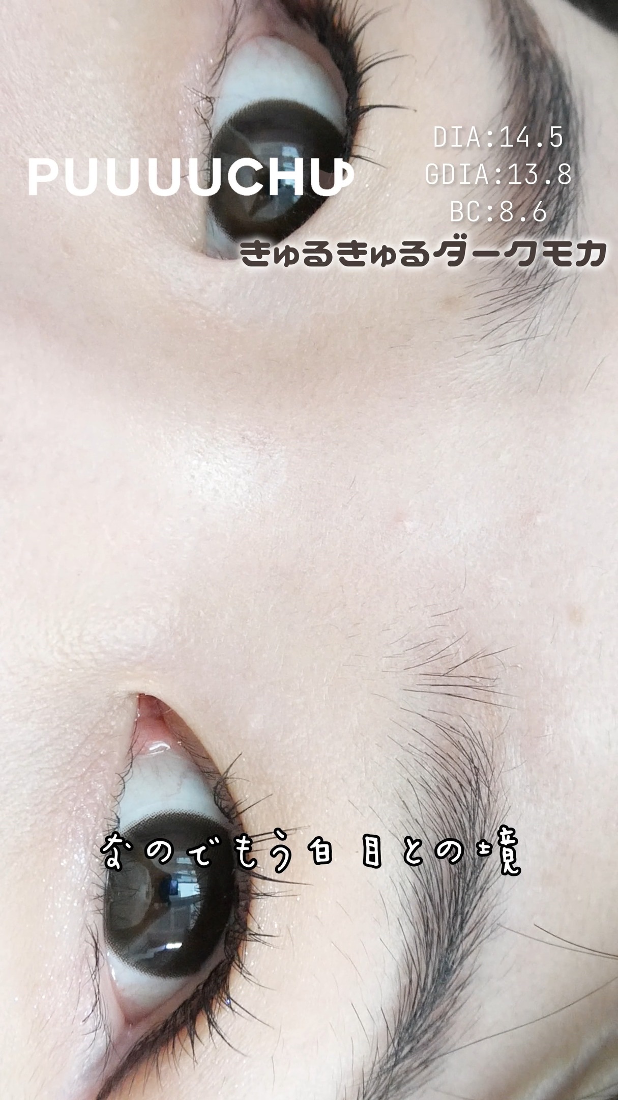 PUUUUCHU/PUUUUCHU/ワンデー（１DAY）カラコンの動画クチコミ3つ目