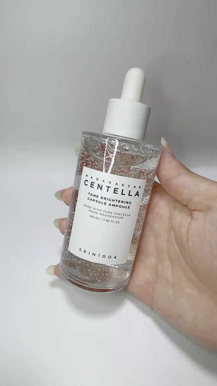 トーンブライトニング カプセルアンプル/SKIN1004/美容液の人気ショート動画