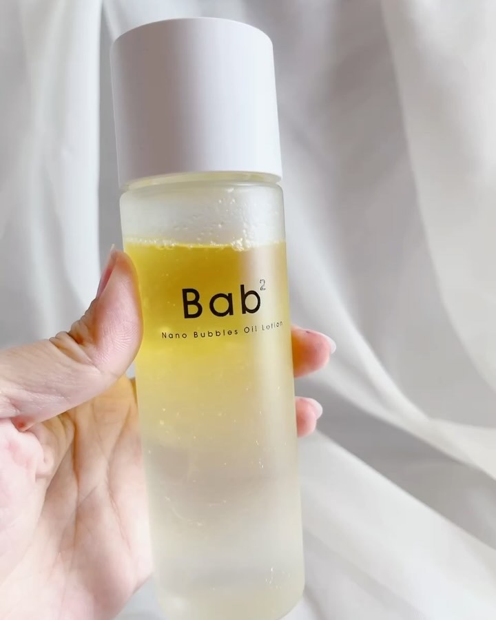 バブバブ ナノバブルオイルローション/Bab2/化粧水を使ったクチコミ（3枚目）