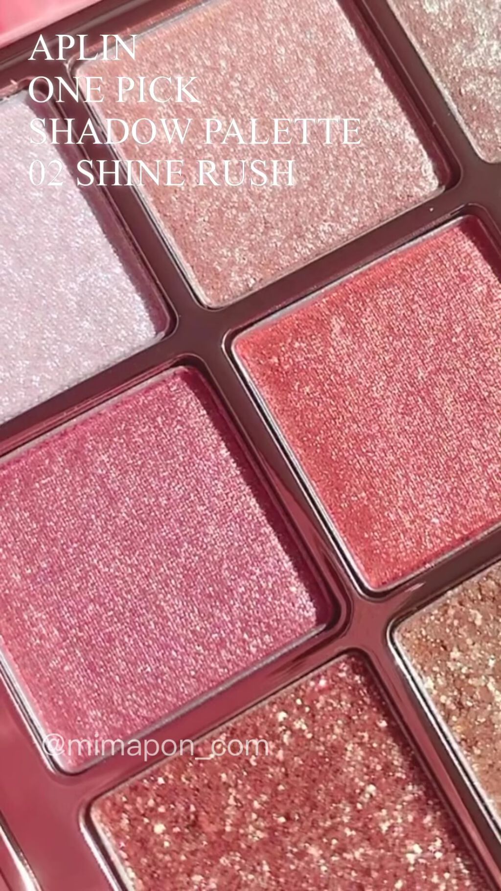 ワンピックアイシャドウパレット/APLIN/アイシャドウパレットを使ったクチコミ（1枚目）