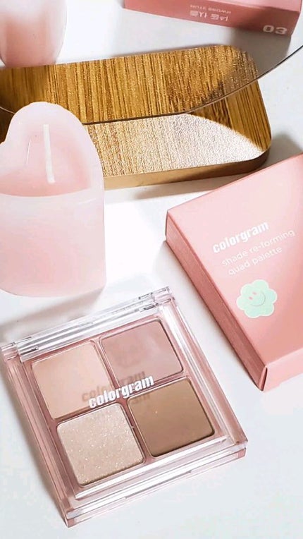 陰影創造シャドウパレット/Colorgram/アイシャドウパレットの人気ショート動画