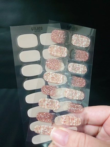 ゼリーミックスネイル/GELATO FACTORY/ネイルシールを使ったクチコミ(1枚目)