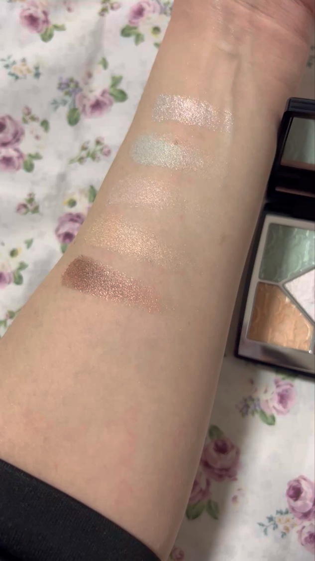 ディオールショウ サンク クルール（スプリング コレクション 2026 限定品）/Dior/アイシャドウを使ったクチコミ（2枚目）