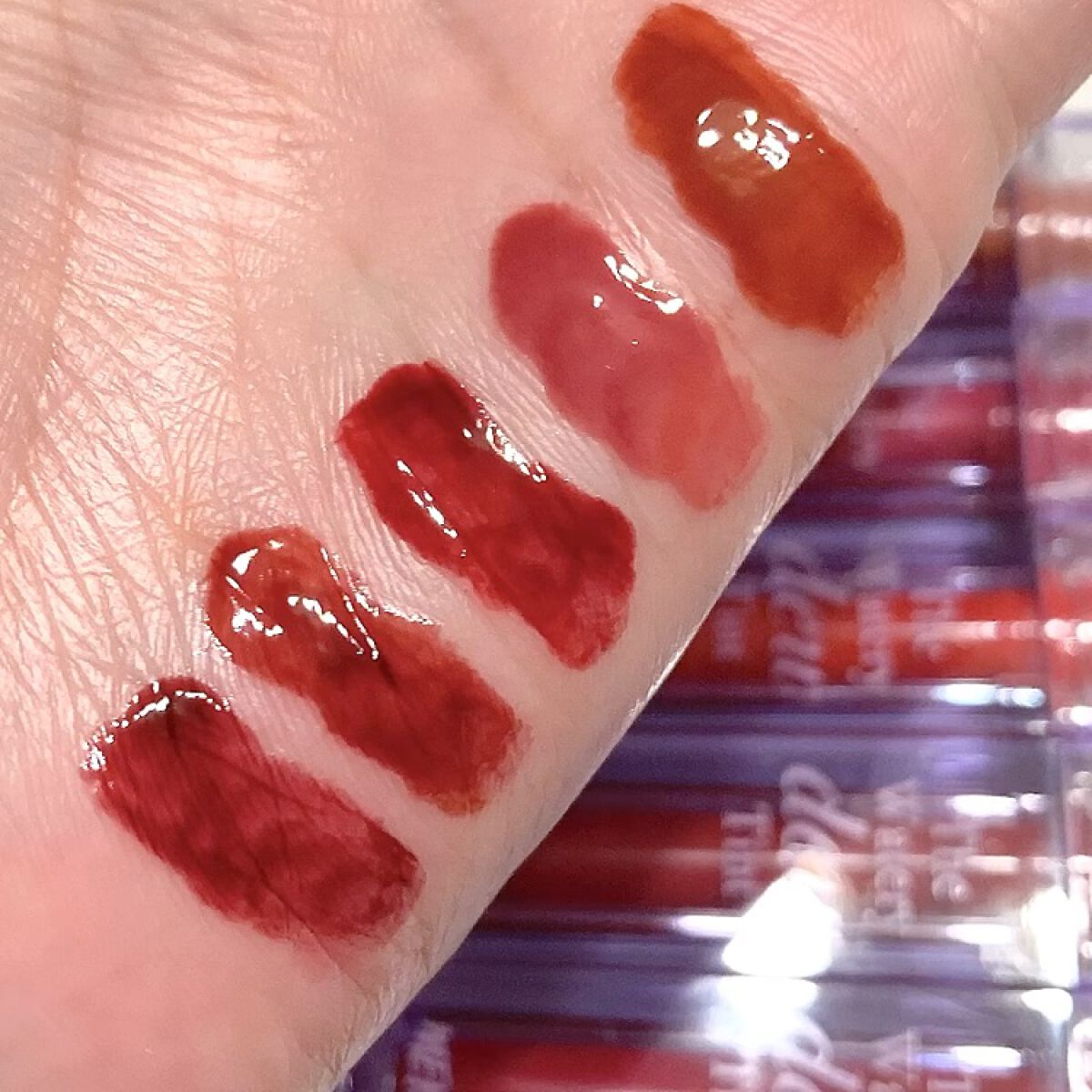 ザ ウォータリーデューティント/MERZY/リップティントを使ったクチコミ（3枚目）