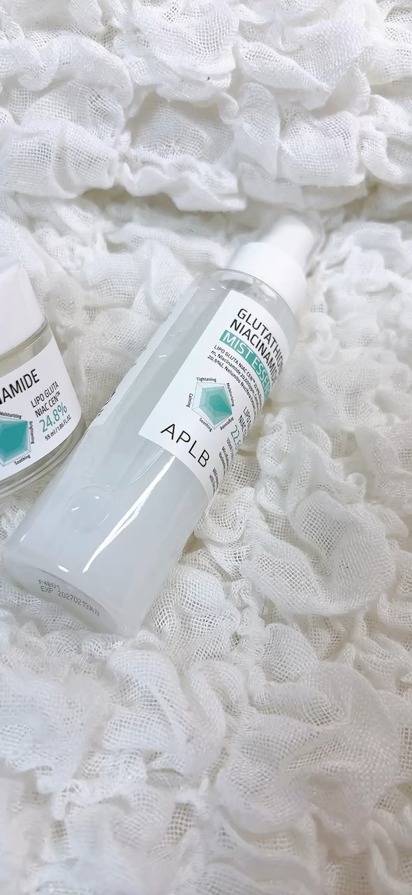 グルタチオンナイアシンアミド ミストエッセンス/APLB/ミスト状化粧水の動画クチコミ1つ目