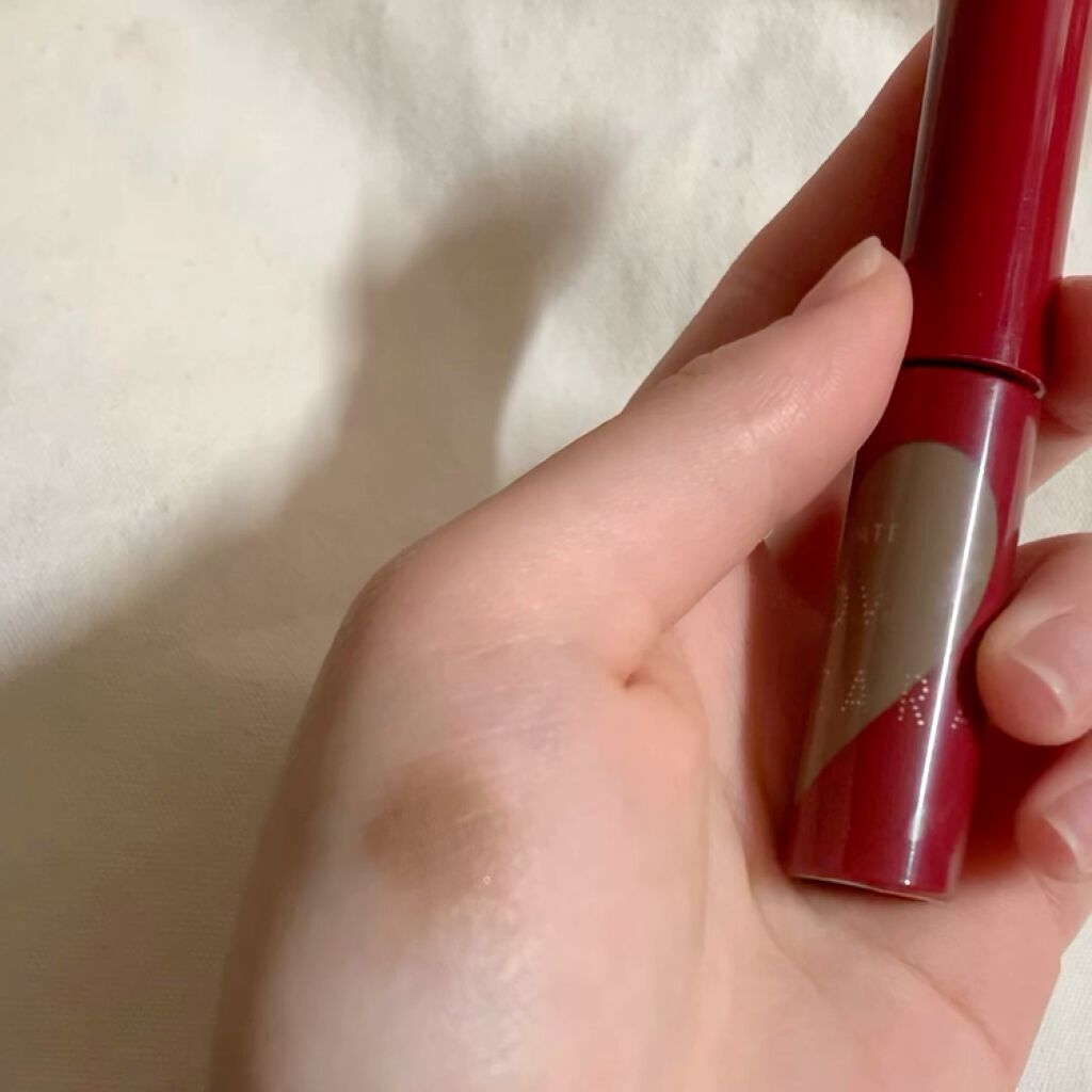 ニュアンスアイブローマスカラ/インテグレート/眉マスカラを使ったクチコミ（3枚目）