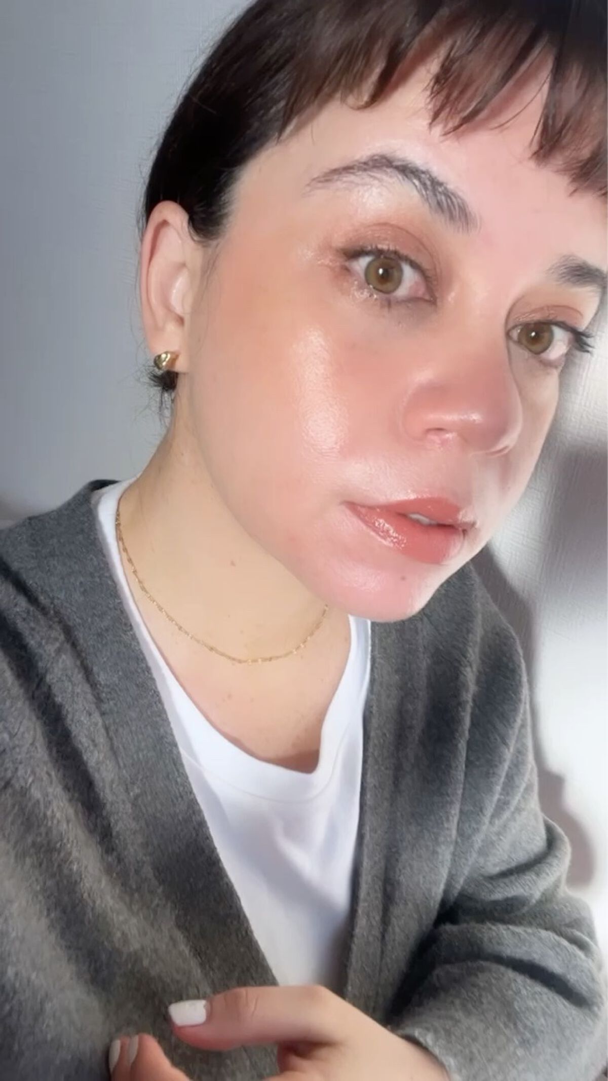 ミューティドグロー リクイドチークス/RMK/リキッドチークを使ったクチコミ（2枚目）