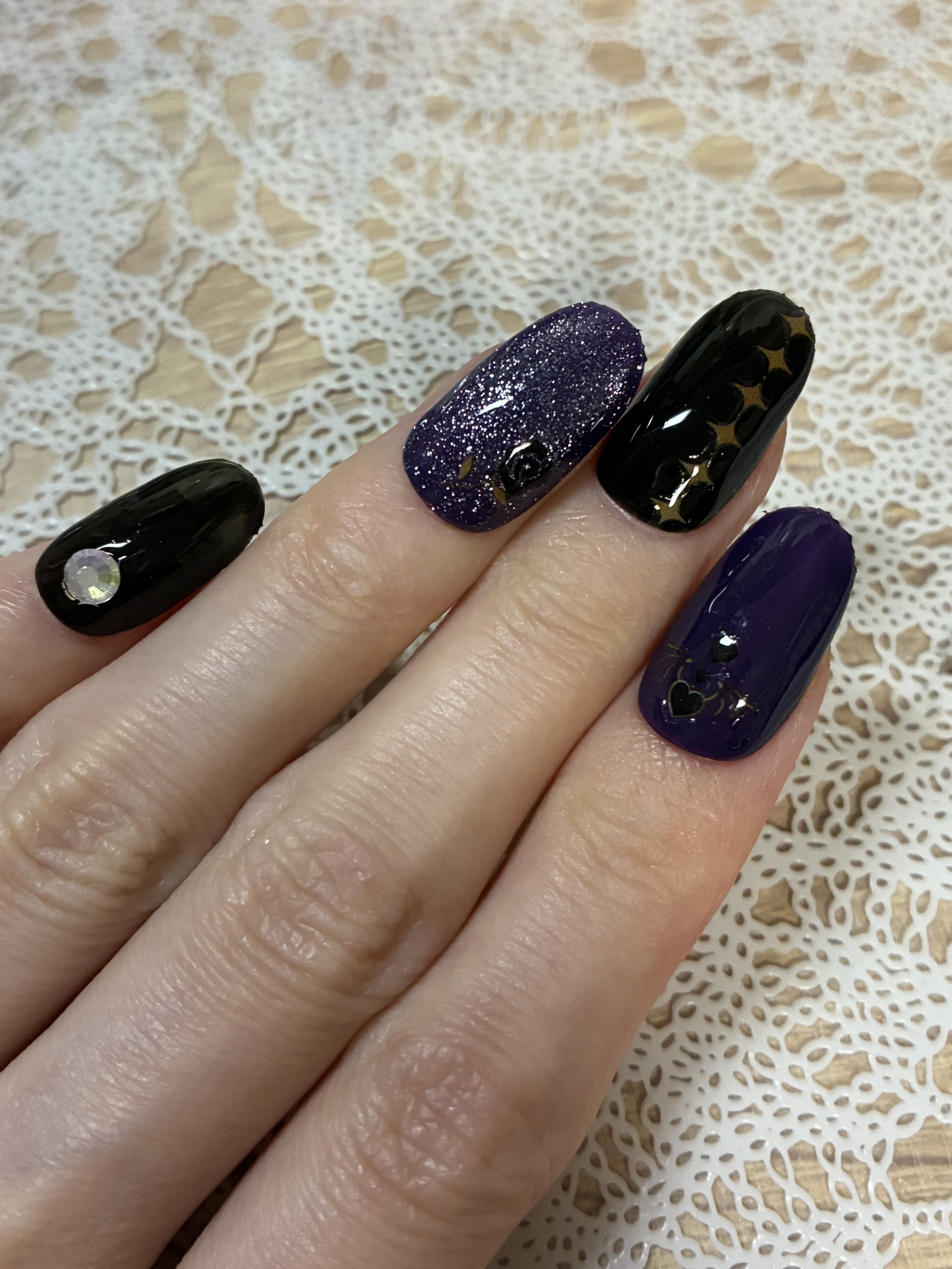 #ハロウィンネイルのネイルデザイン