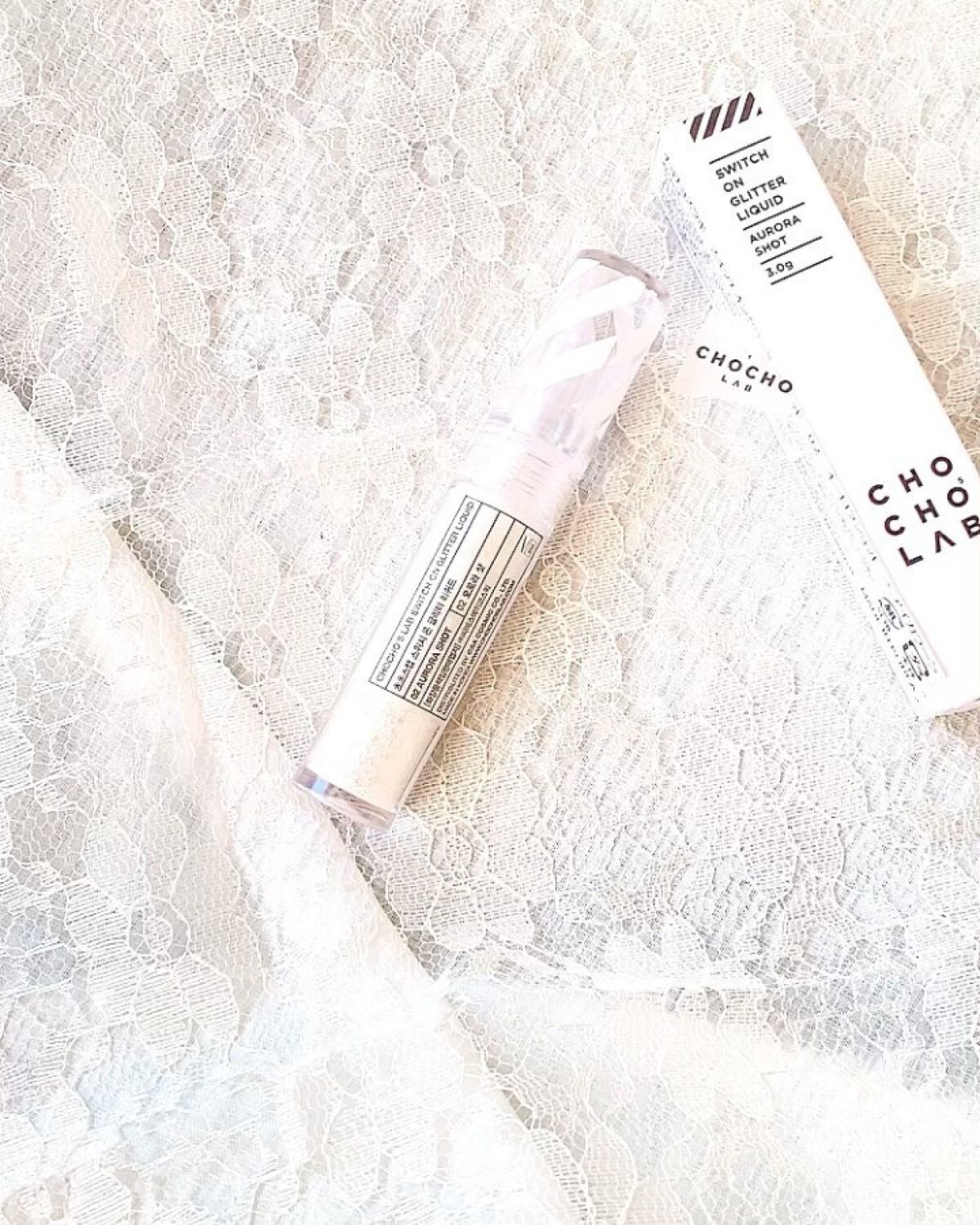 スウィッチオン グリッターリキッド/CHOCHOSLAB/グリッターを使ったクチコミ（3枚目）