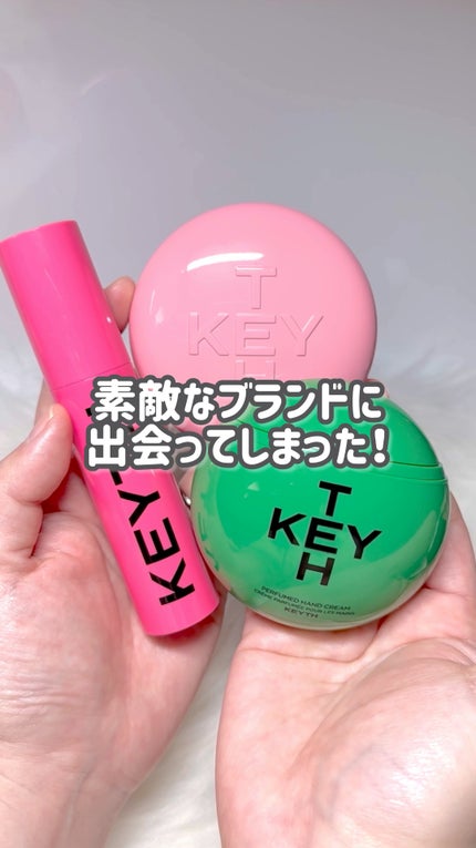 パフュームド キース ハンドクリーム ドロップドパールオブドラゴン/KEYTH/ハンドクリームの動画クチコミ1つ目