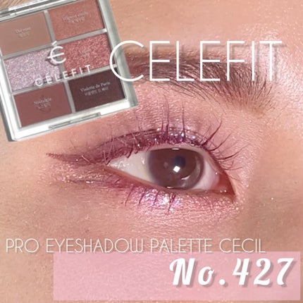 プロアイシャドウパレットセシル/CELEFIT/アイシャドウパレットを使ったクチコミ(1枚目)