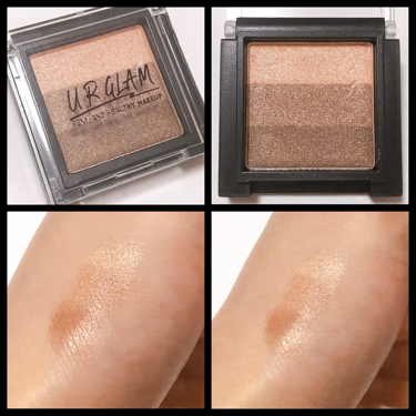 UR GLAM　GRADATION EYESHADOW/U R GLAM/アイシャドウパレットを使ったクチコミ（4枚目）