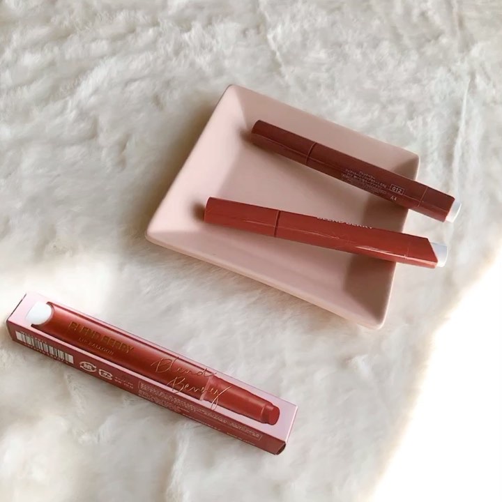 ブレンドベリー リップバルーン 011 センチなうるみピンク/BLEND BERRY/口紅を使ったクチコミ（2枚目）