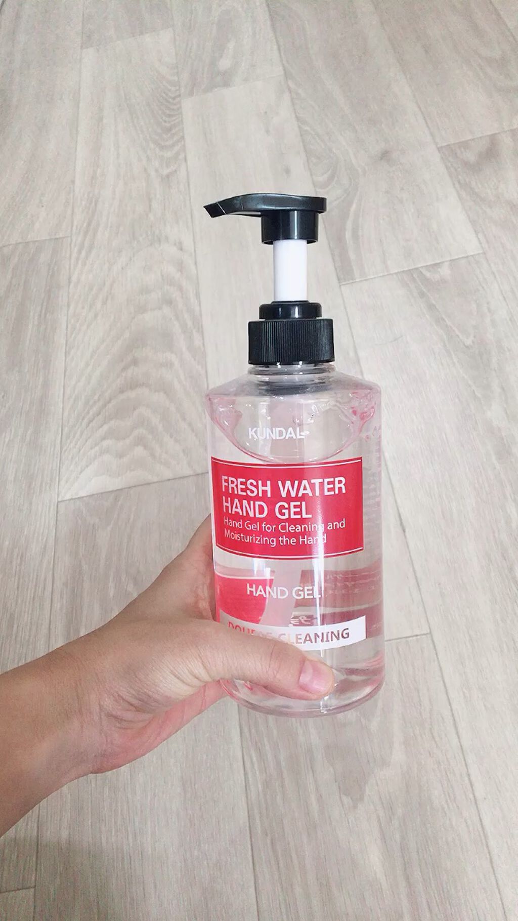 フラッシュウォーター消毒ハンドジェル/KUNDAL/ハンドジェルを使ったクチコミ（1枚目）