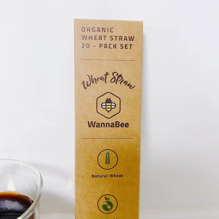 麦わらストロー/WannaBee/その他を使ったクチコミ（2枚目）