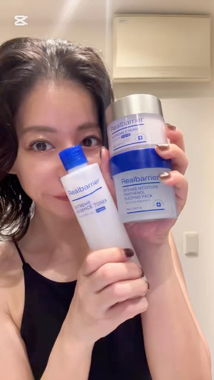 インテンスモイスチャーパンテノールスリーピングパック/Real Barrier/シートマスク・パックの人気ショート動画