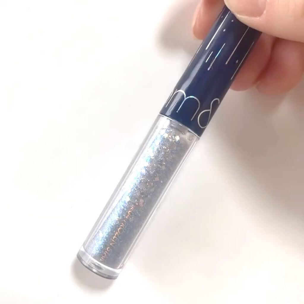 リキッド グリッター シャドウ/rom&nd/グリッターを使ったクチコミ（2枚目）