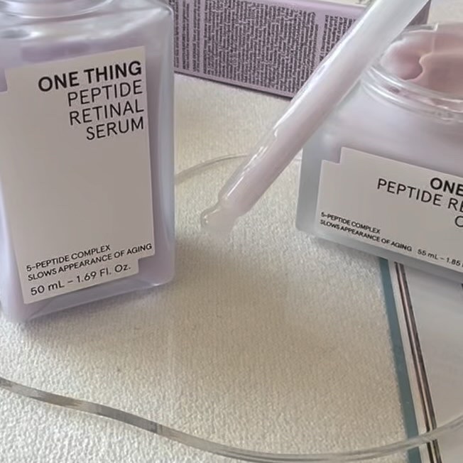 ペプチドレチナールセラム/ONE THING/美容液を使ったクチコミ（2枚目）